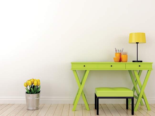 Keep your favorite color as an accent in your home and off your walls. METRO CREATIVE GRAPHICS