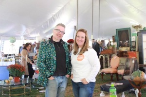 Marty McDermott and Robyn Yearwood, owners of Warwick’s Retro Modern Antiques.